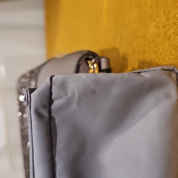 Kate Spade Little Shiloh All That Glitters Cosmetic Make-up Bag - Taupe … - Picture 11 of 12